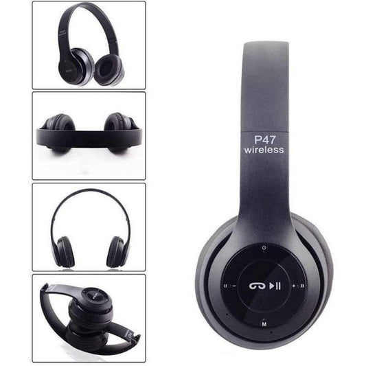 P47 Wireless Bluetooth Foldable Headphone