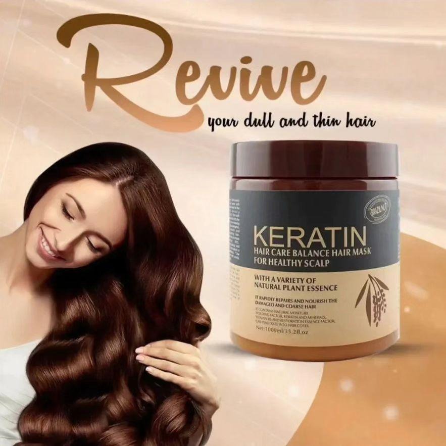 Keratin Hair Care Balance Hair Mask & Hair Treatment – (500ml)