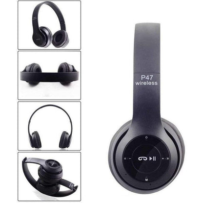 P47 Wireless Bluetooth Foldable Headphone
