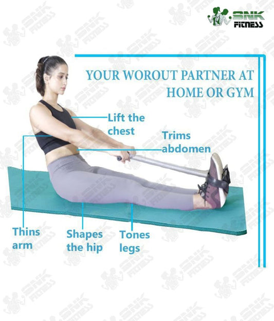 Single Spring Tummy Trimmer - High Quality Weight Loss Bally FAT Machine For Home & Gym