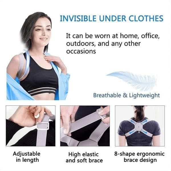 Posture Corrector Belt With Intelligent Sensor